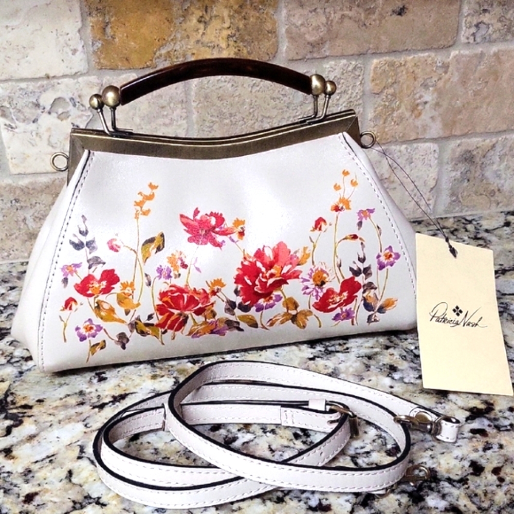 Patricia Nash Kelmscott Frame Satchel - Picture 1 of 14